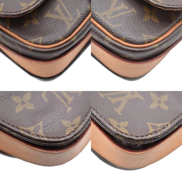LOUIS VUITTON Mini Cartouchiere Shoulder Bag Monogram Leather BN M51254 80AA032 - Picture 7 of 15